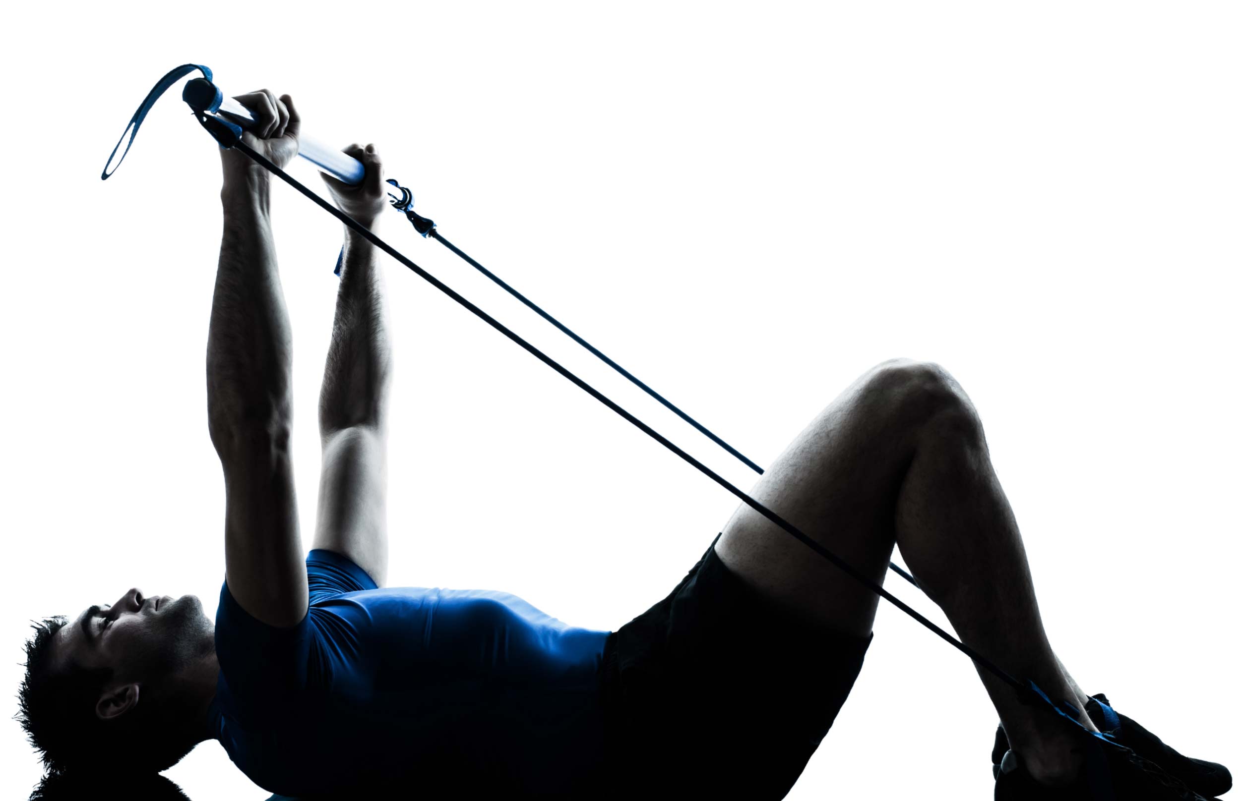 physiotherapy solutions - image of a man exercising